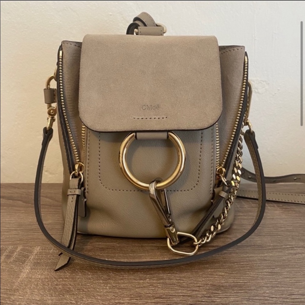 Chloe Mini Faye Backpack